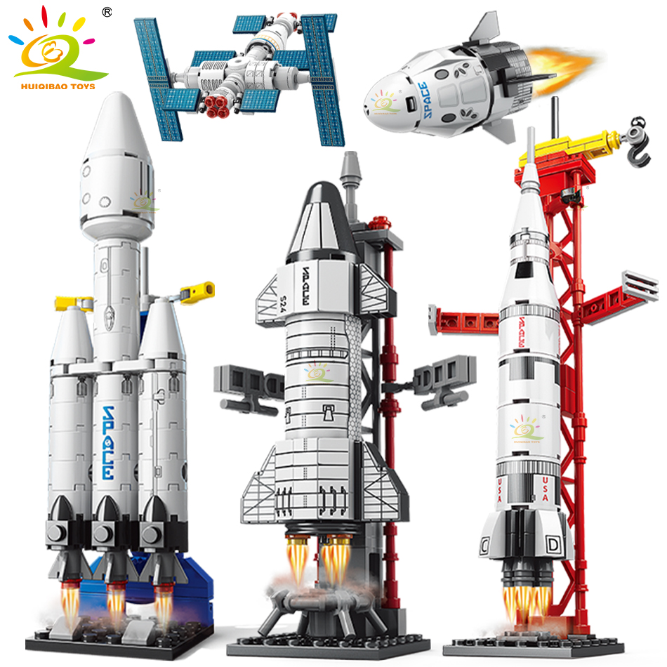 Solar System Orrery - HUIQIBAO Mini Aviation Manned Rocket Model