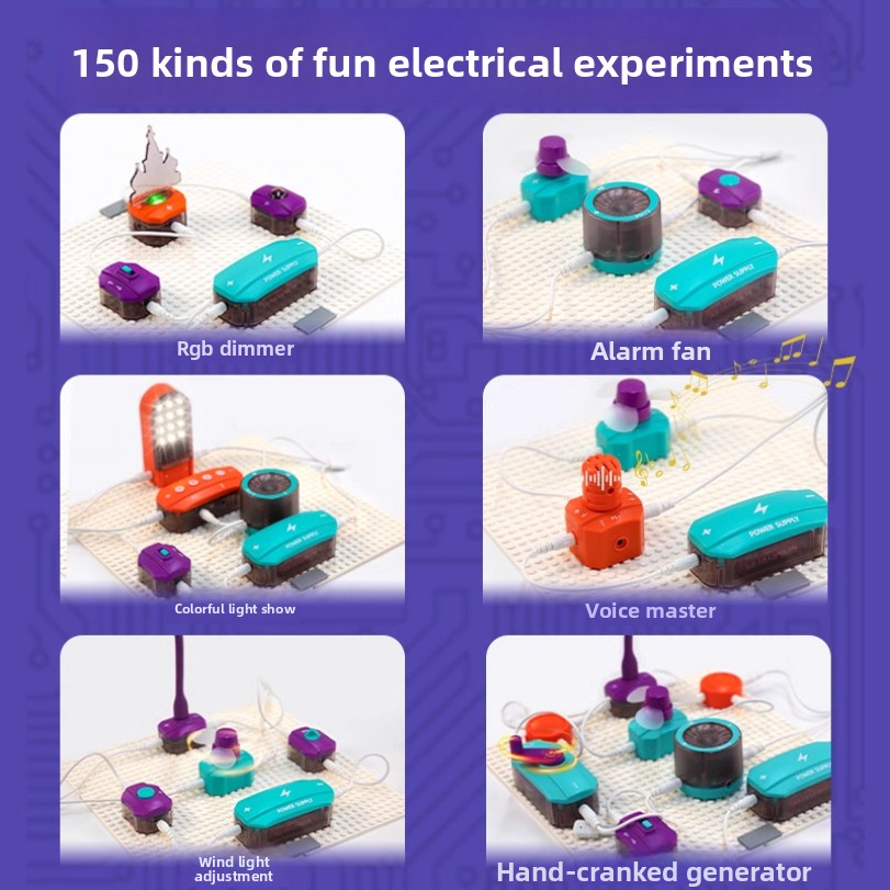 Circuit Experiment Building Bl - Science Toys Diy recension och pris