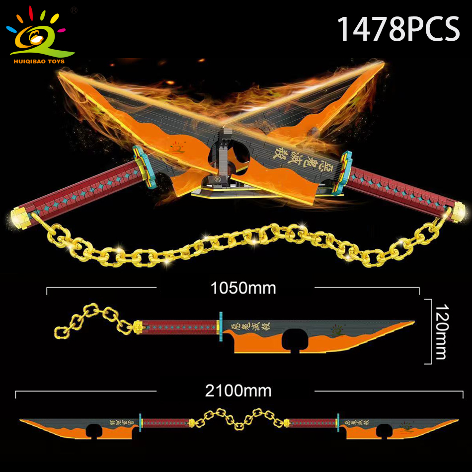 HUIQIBAO Samurai Sword Buildin - Science Olympiad recension och pris