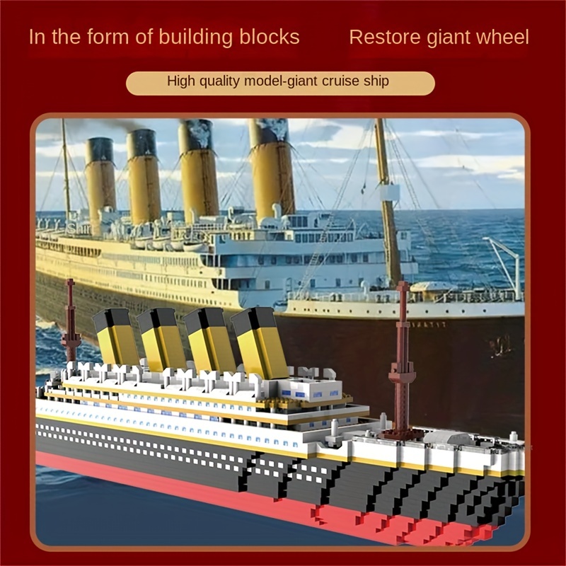 Titanic building block assembl - Science Olympiad recension och pris