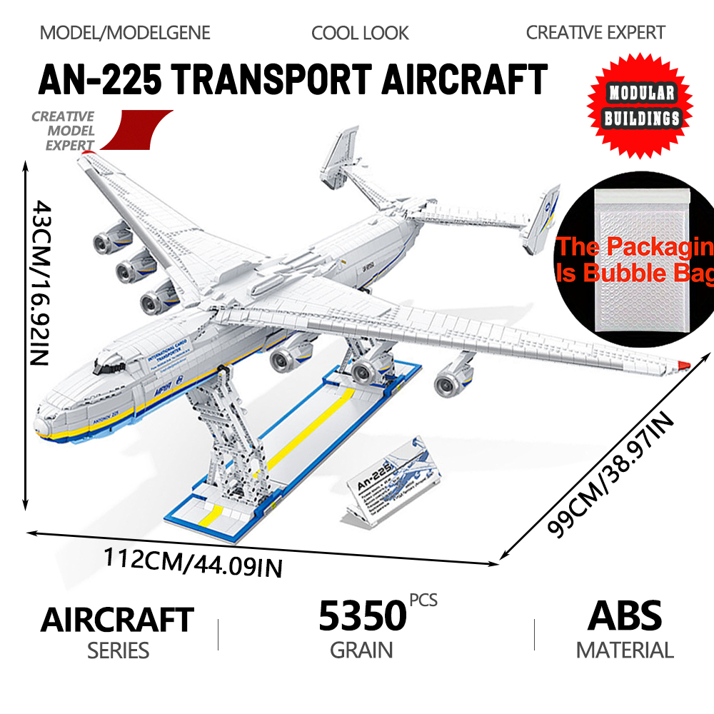 AN-225 Large Transport Aircraf - Science Olympiad recension och pris