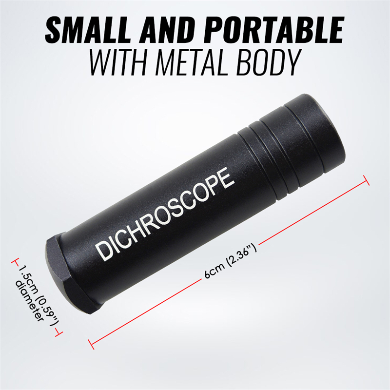 Dichroscope For Gem Calcite Di - Spectroscope Handheld recension och pris