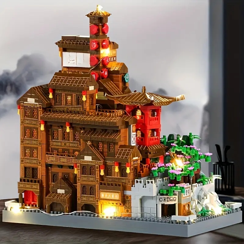 3687-Piece Hongyao Cave Buildi - Solar System Orrery recension och pris
