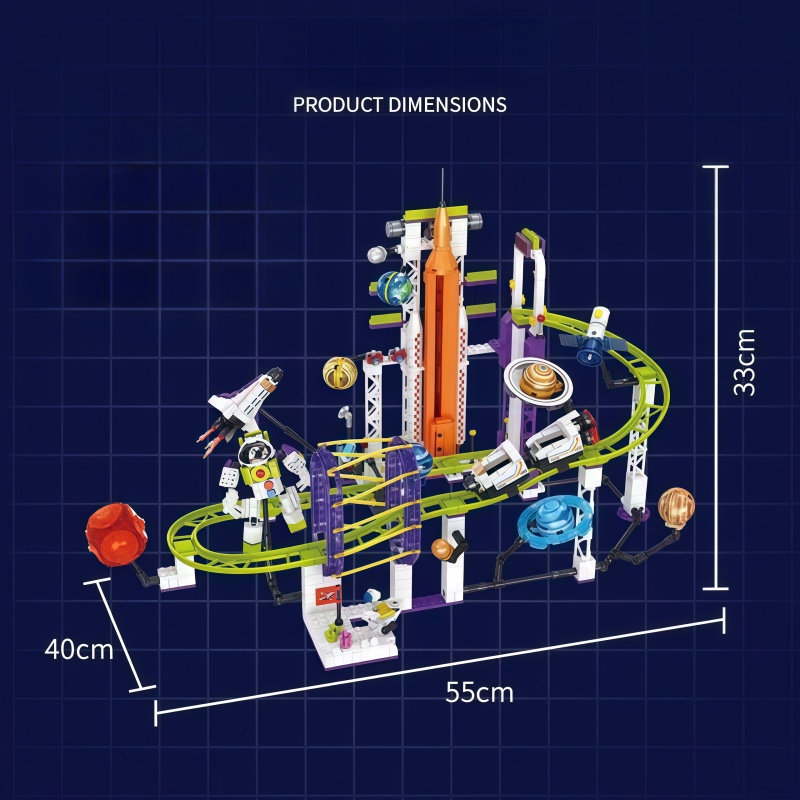 Space-themed roller coaster bu - Solar System Orrery recension och pris