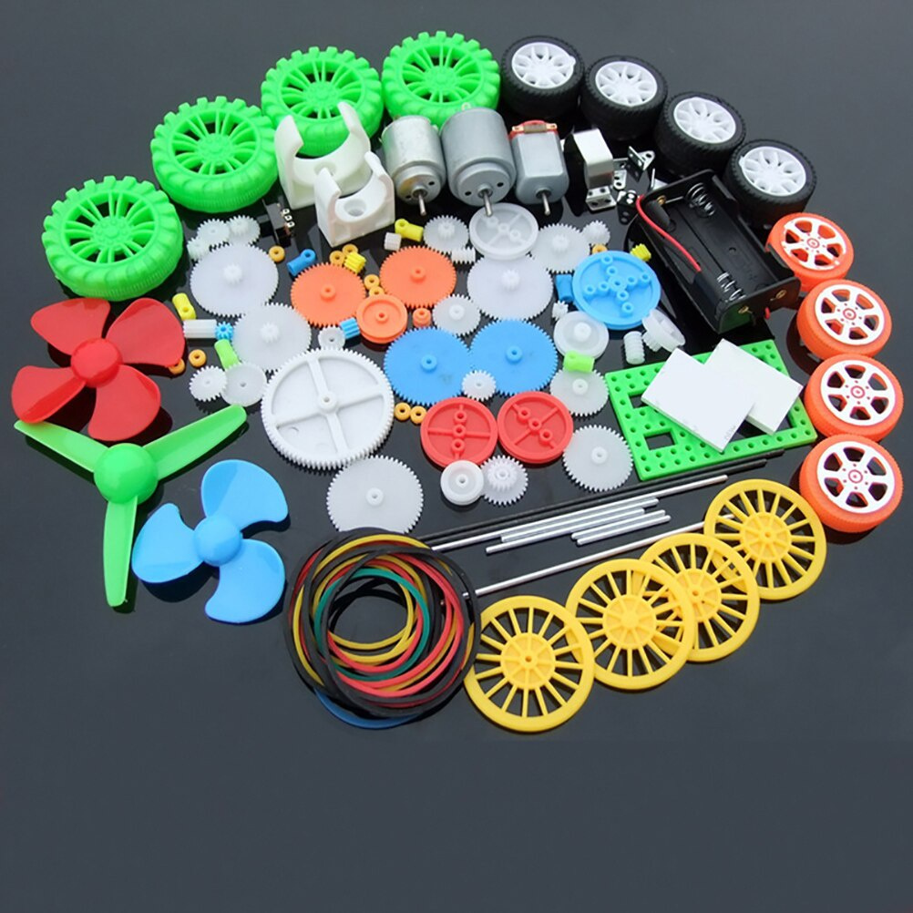112pcs DC Motor Kit Electric M - Science Toys Diy recension och pris