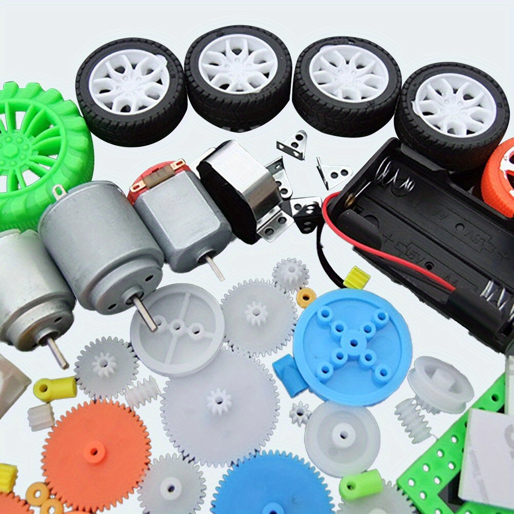 112pcs DC Motor Kit Electric M - Science Toys Diy recension och pris