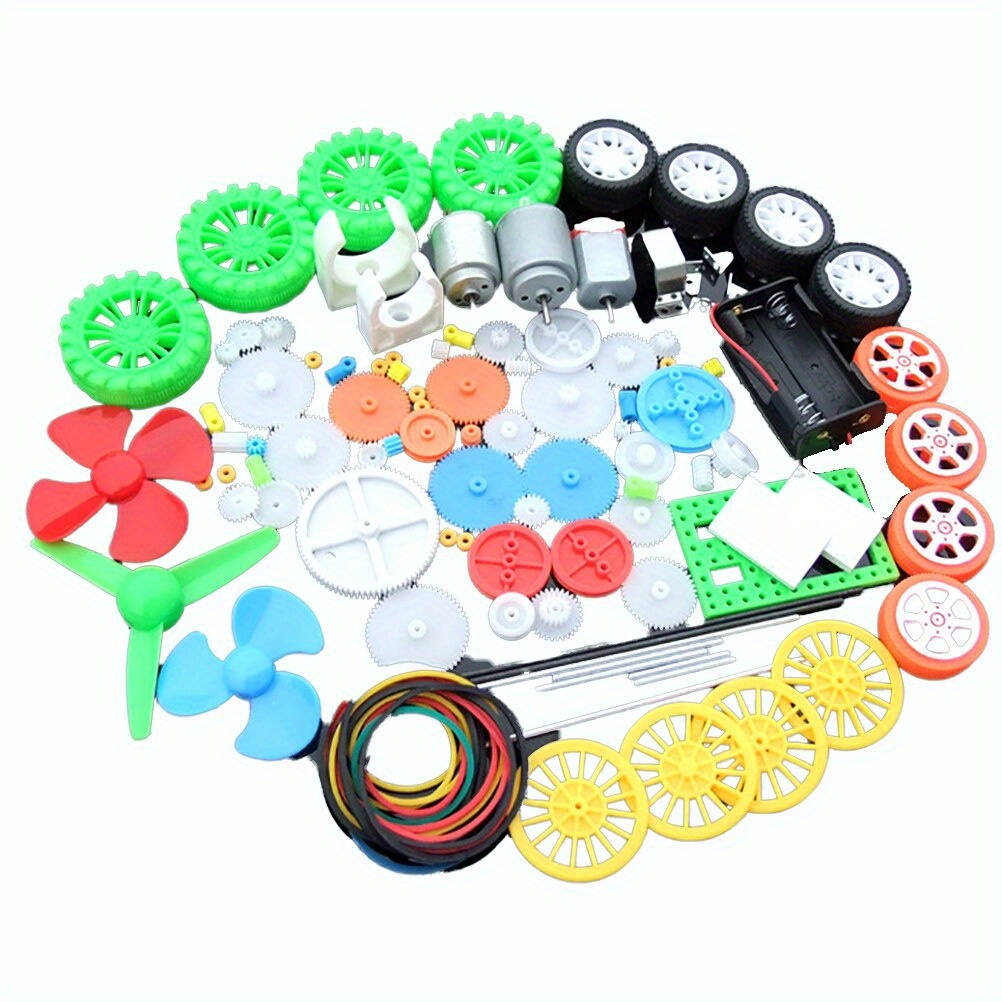 112pcs DC Motor Kit Electric M - Science Toys Diy recension och pris