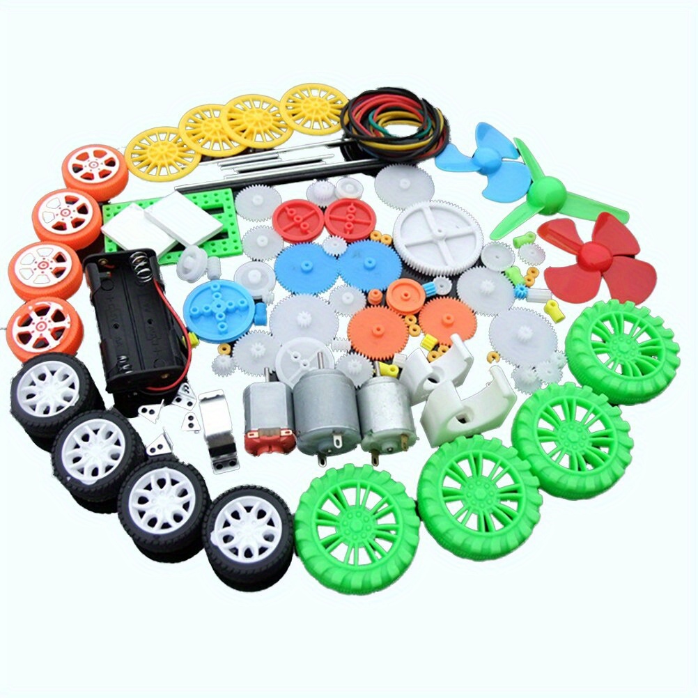 112pcs DC Motor Kit Electric M - Science Toys Diy recension och pris